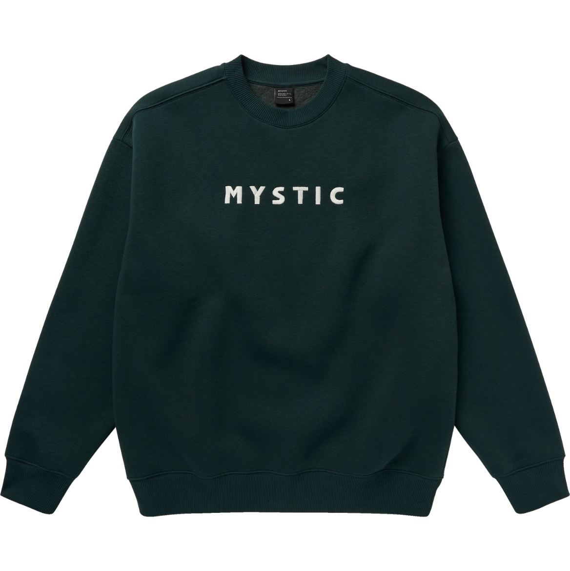 2025 Mystic Mens Brand Crew Sweat 35104.250135 - Cypress Green